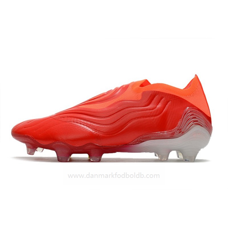 Adidas Copa Sense + FG Meteorite Fodboldstøvler Herre – Rød Hvid Rød